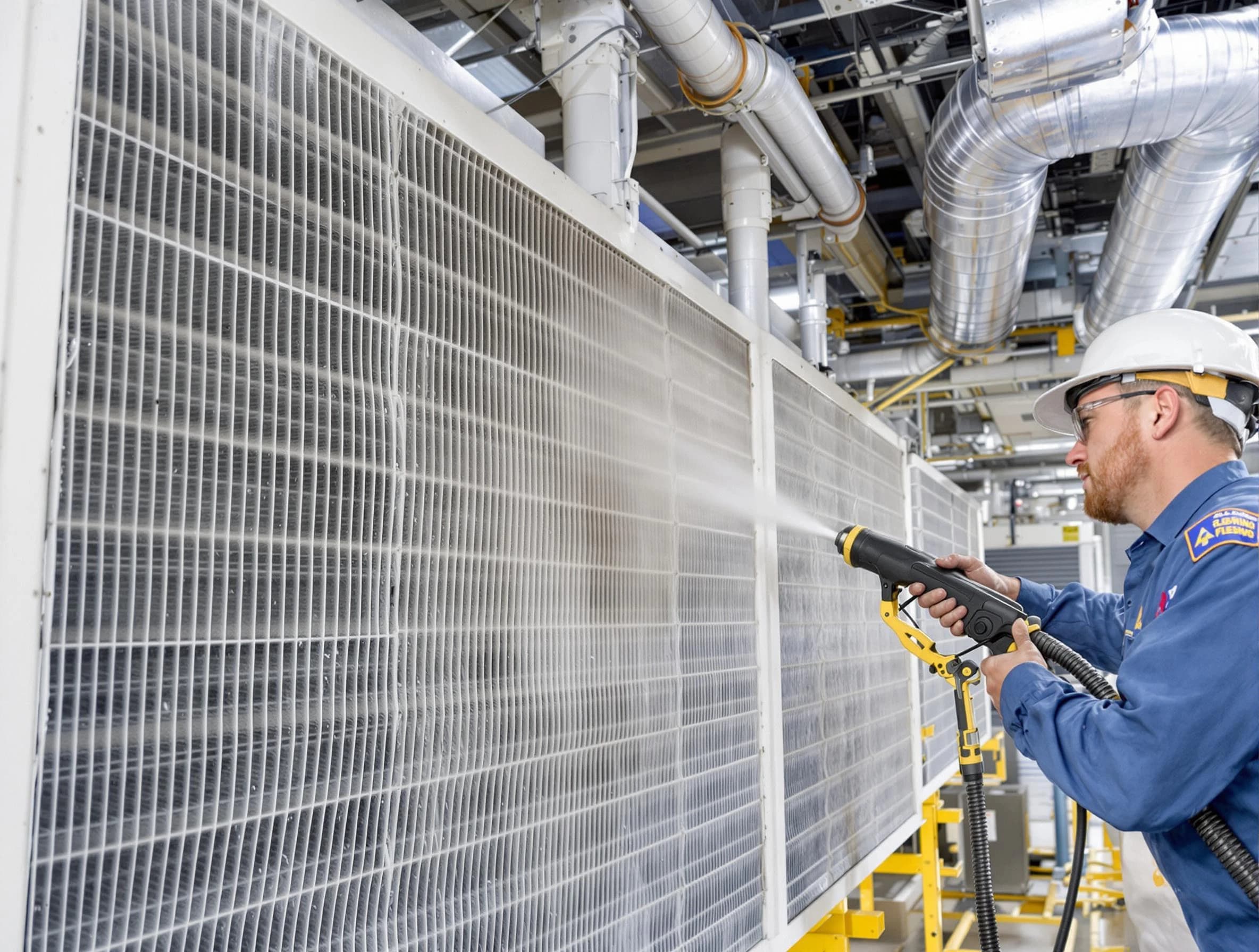 Professional commercial coil cleaning by Tuscaloosa Air Duct Cleaning in Tuscaloosa