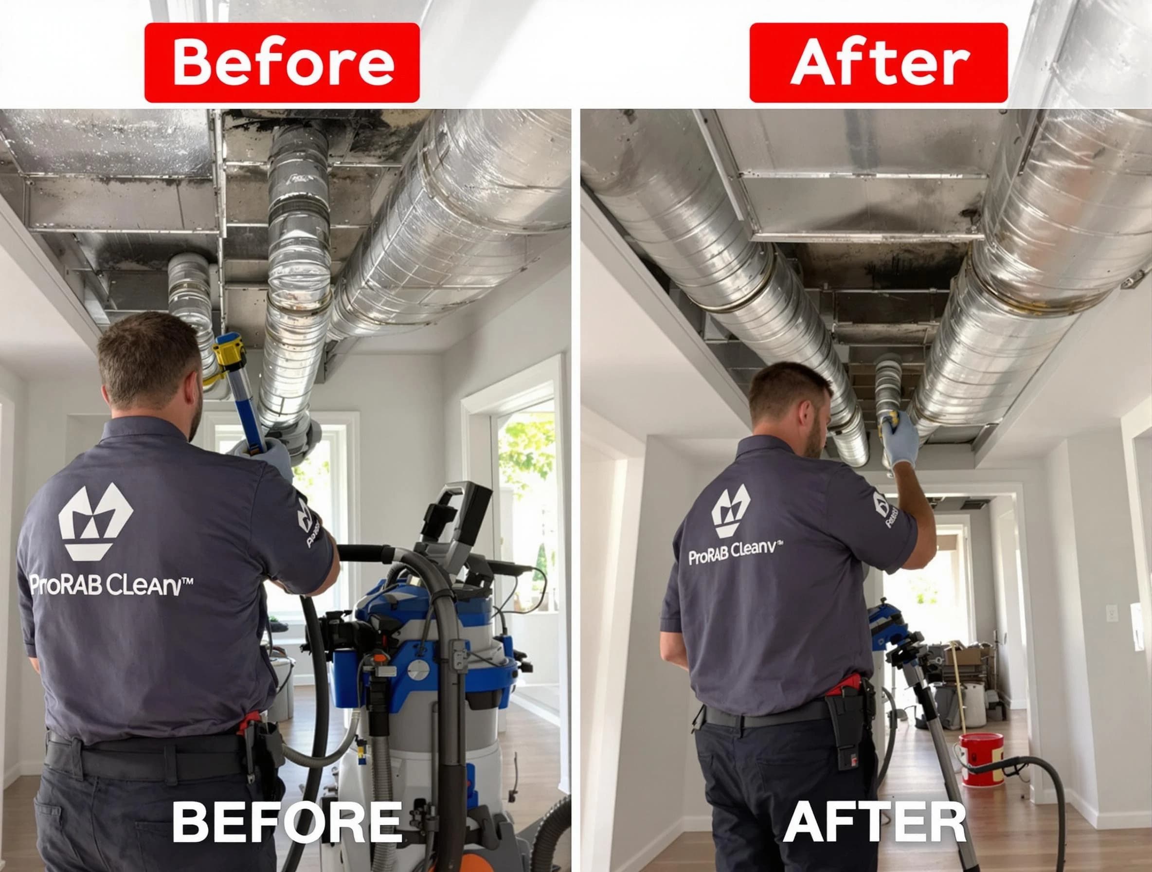 Tuscaloosa Air Duct Cleaning expert performing thorough residential duct cleaning in a Tuscaloosa home