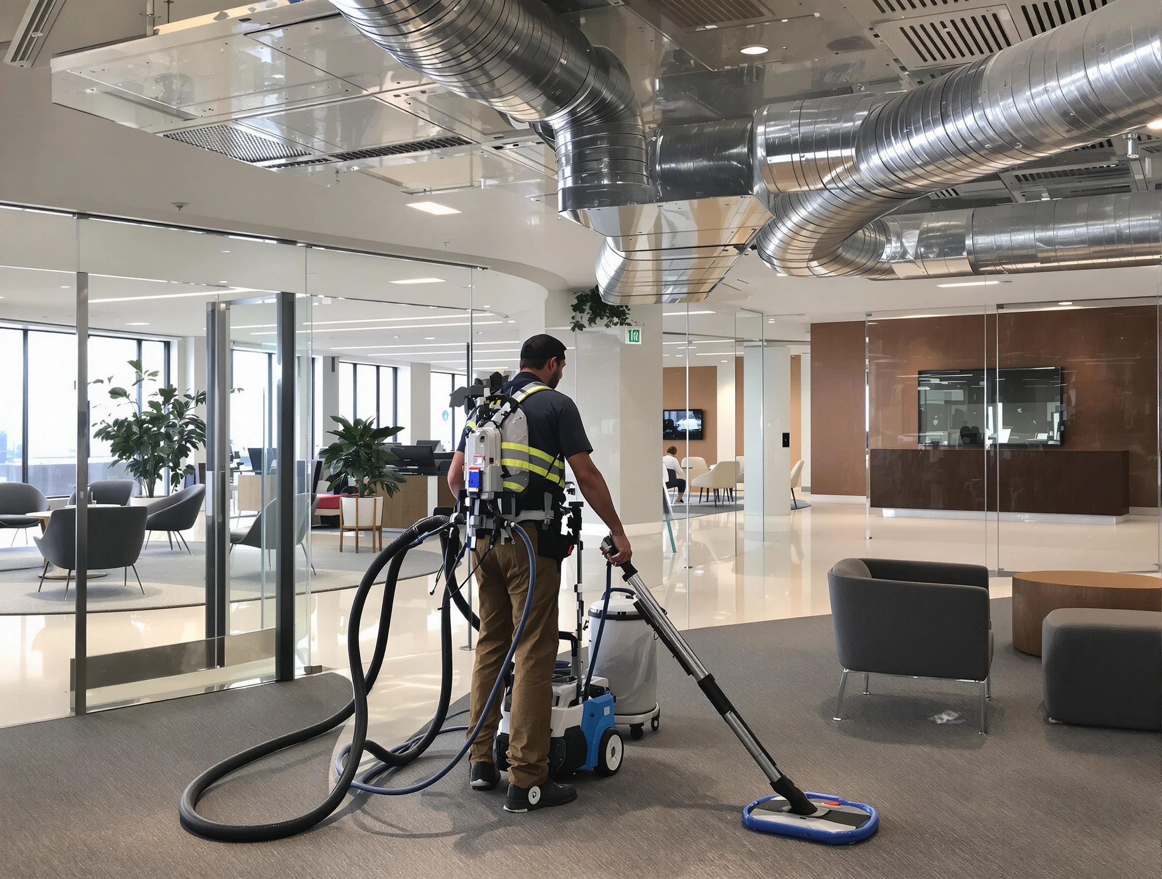 Commercial duct cleaning service by Tuscaloosa Air Duct Cleaning in Tuscaloosa