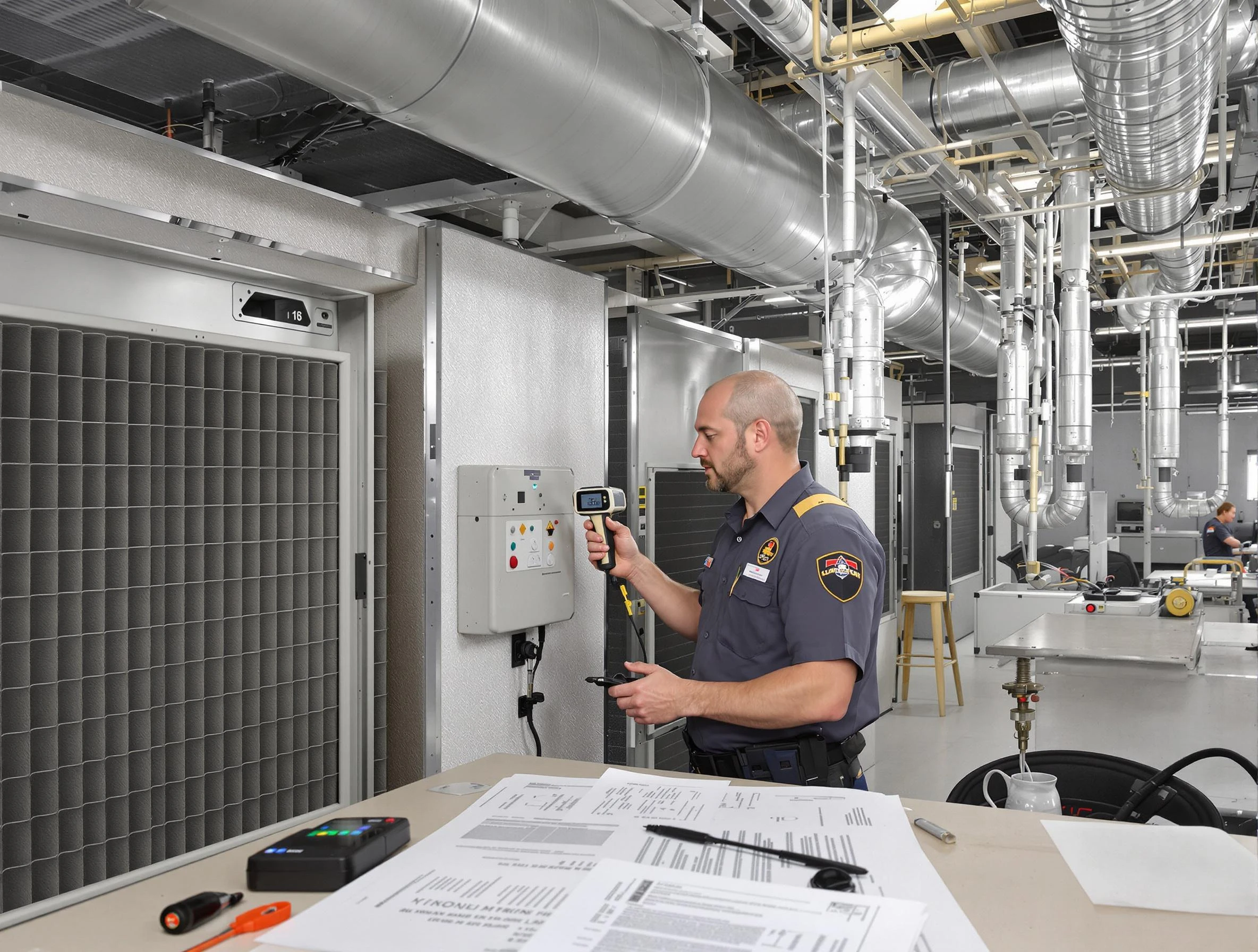 Professional filter system inspection by Tuscaloosa Air Duct Cleaning in Tuscaloosa