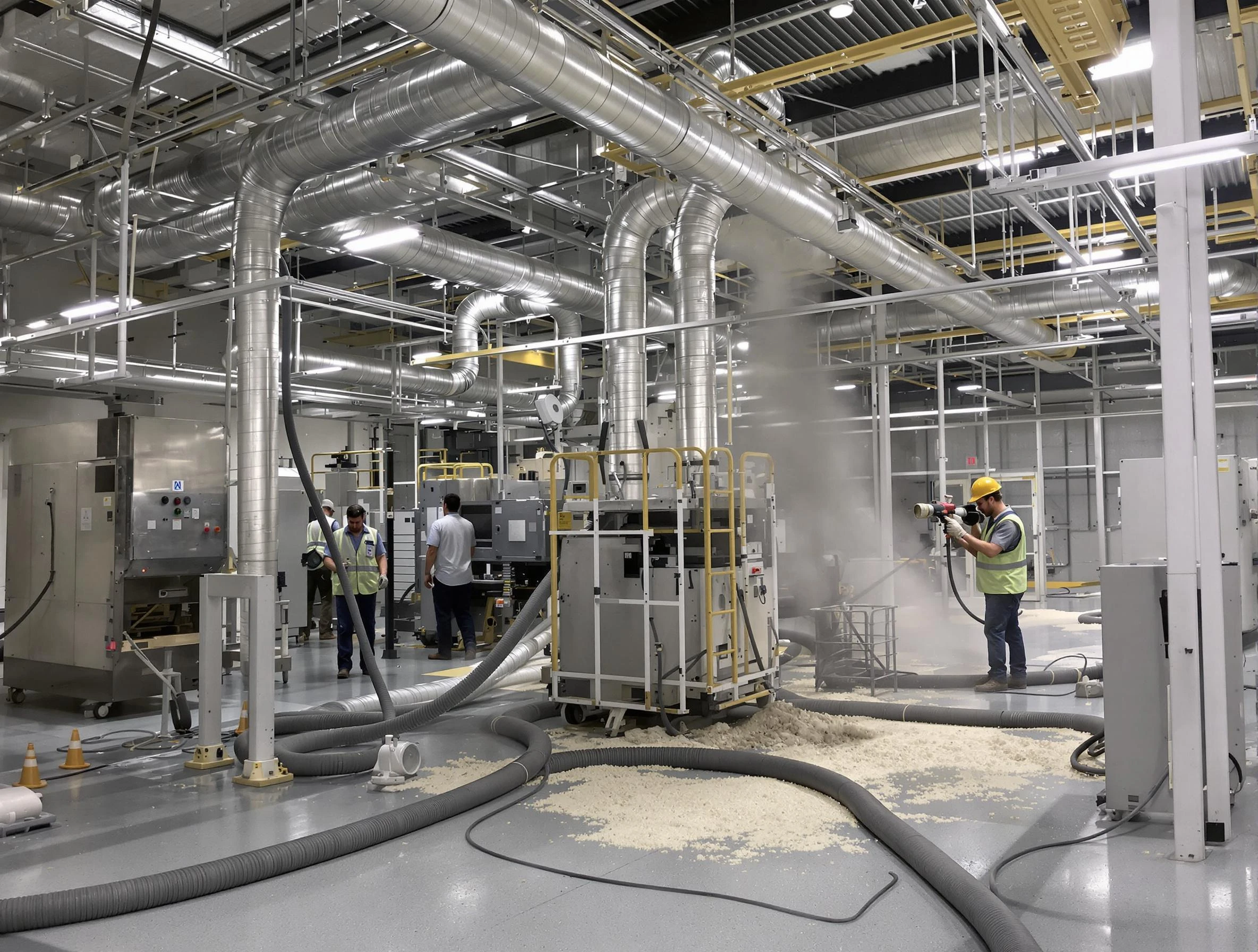 Heavy-duty industrial duct cleaning by Tuscaloosa Air Duct Cleaning in Tuscaloosa